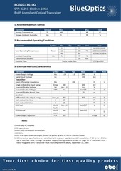 Page 3, BlueOptics BO35G13610D SFP+ Transceiver 1310nm