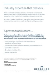 Page 2, Market leaders in contractual bonus insurance