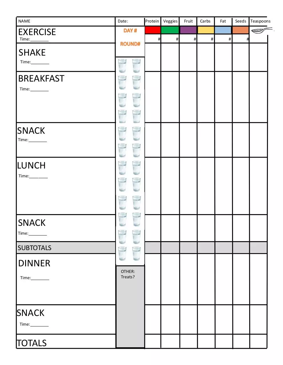 Document preview - Diet 21 day fix updated form.pdf - Page 1/1