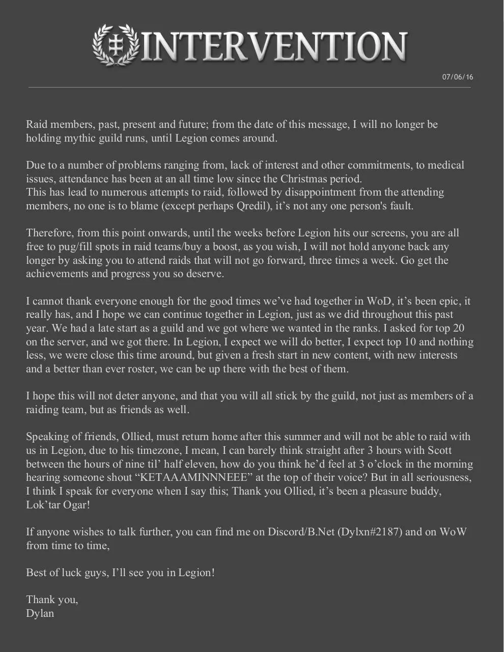 Document preview - TothemembersofIntervention.pdf - Page 1/1