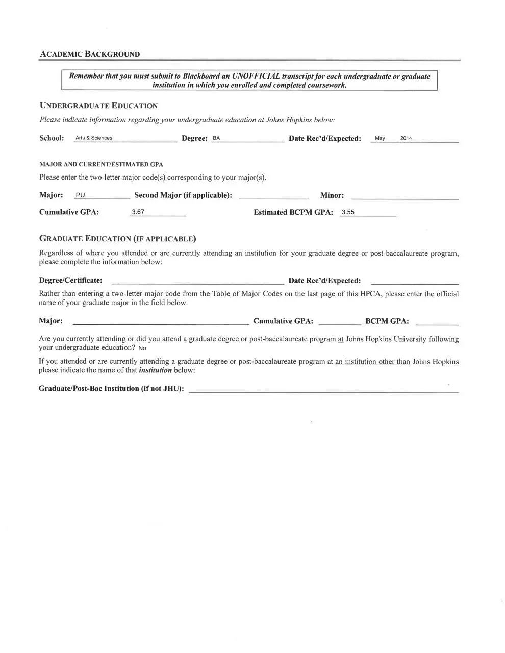 Page 3 of 22, HPCA.Sample.AY15