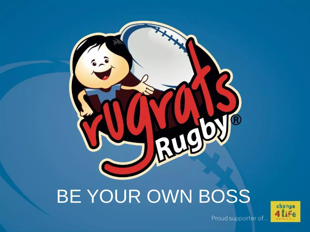 Page 1 of 14, RUGRATS RUGBY BE YOUR OWN BOSS