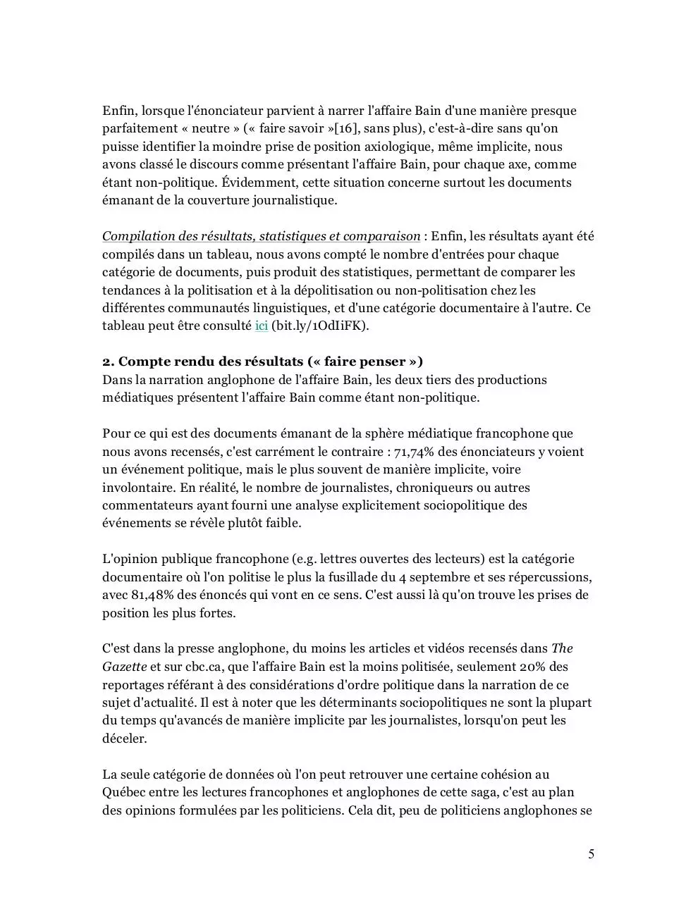 Page 5 of 17, Recherche Le monde selon Richard Bain