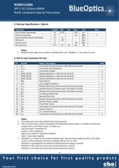 Page 4, BlueOptics BO05E15680 SFP Transceiver 1550nm