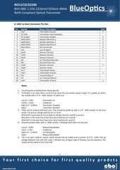 Page 5, BlueOptics BO11C3155240 1000BASE BX U GBIC Bidi