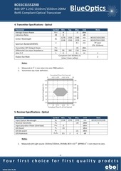 Page 4, BlueOptics BO15C3155220D 1000BASE BX U SFP