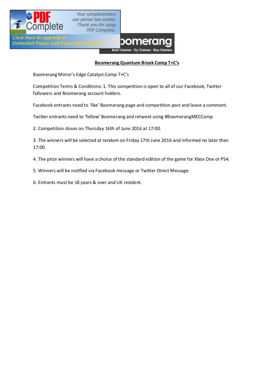 Page 1 of 1, MEC COMP