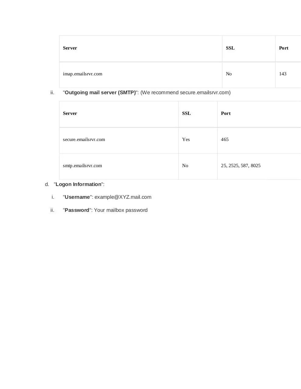 Page 3 of 7, Set up guide Windows Outlook 2013