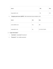 Page 3, Set up guide Windows Outlook 2013