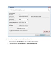 Page 4, Set up guide Windows Outlook 2013