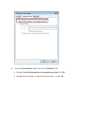 Page 5, Set up guide Windows Outlook 2013