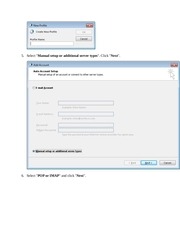 Page 3, Set Up guide Windows Outlook 2016