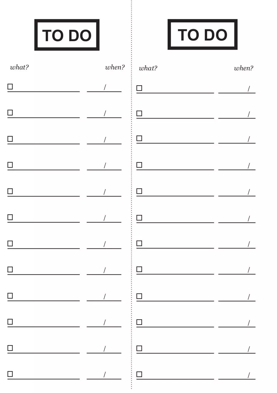 Page 1 of 2, todo simple a5binder