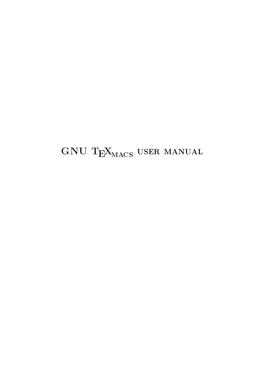 texmacs-manual.pdf - page 1/259