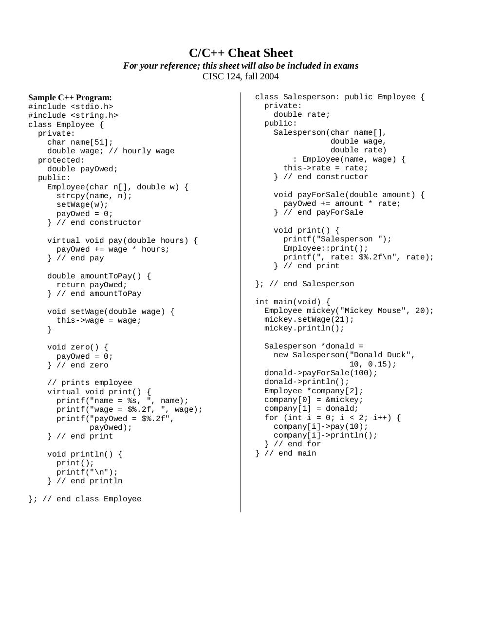 Document preview C_Cheat.pdf - page 1/2