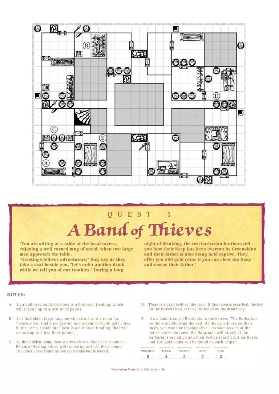 Document preview - A Band of Thieves.pdf - Page 1/1