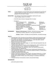 resume generalized for review