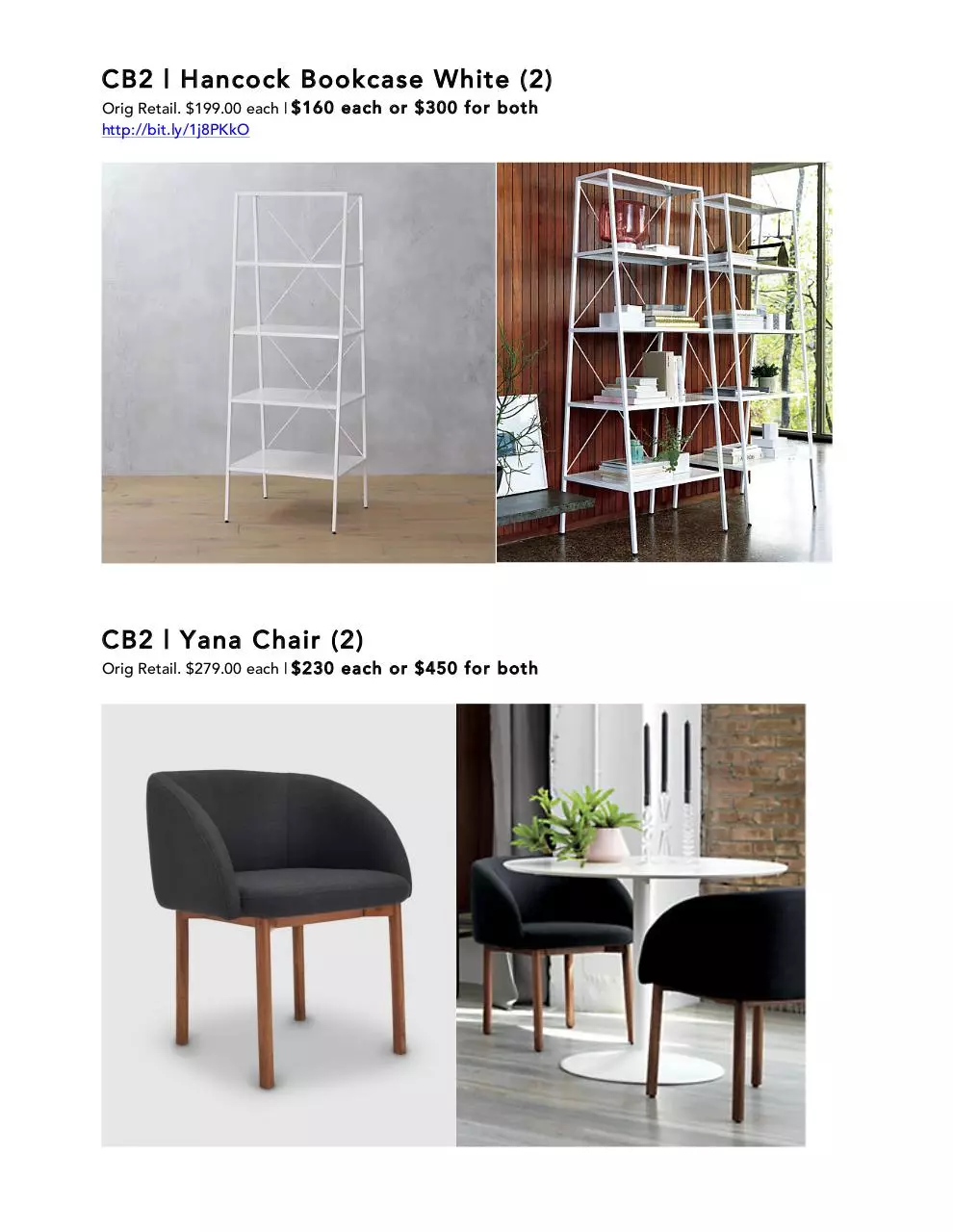 Page 2 of 5, Selling Furniture