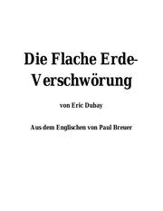 Page 1, Flache Erde Verschwörung
