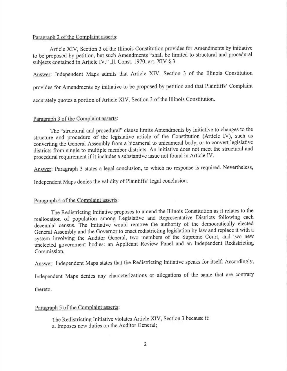 Page 2 of 30, Independent Maps Answer