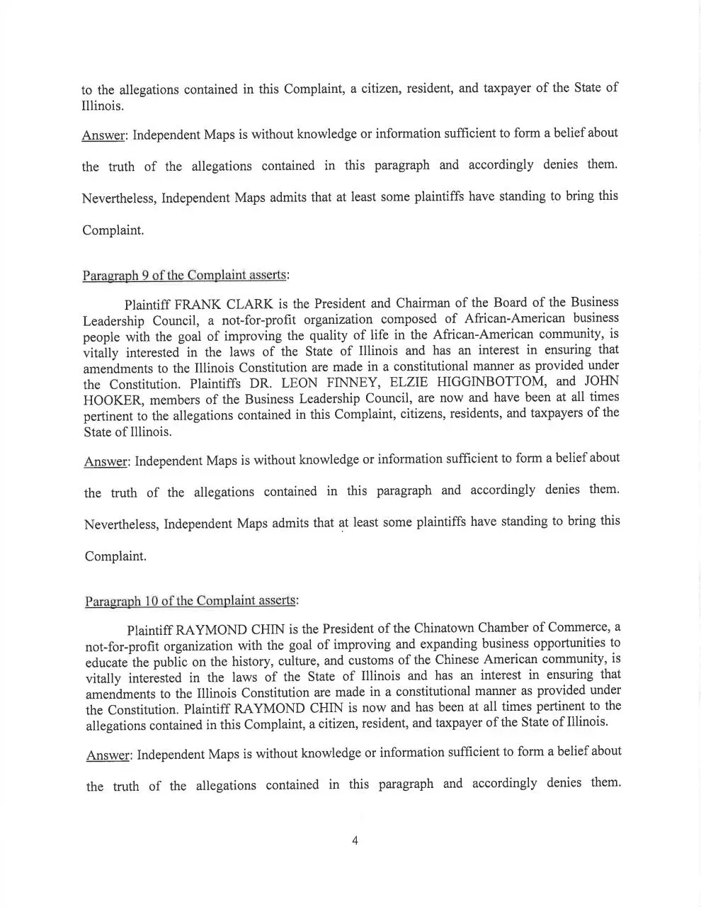 Page 4 of 30, Independent Maps Answer