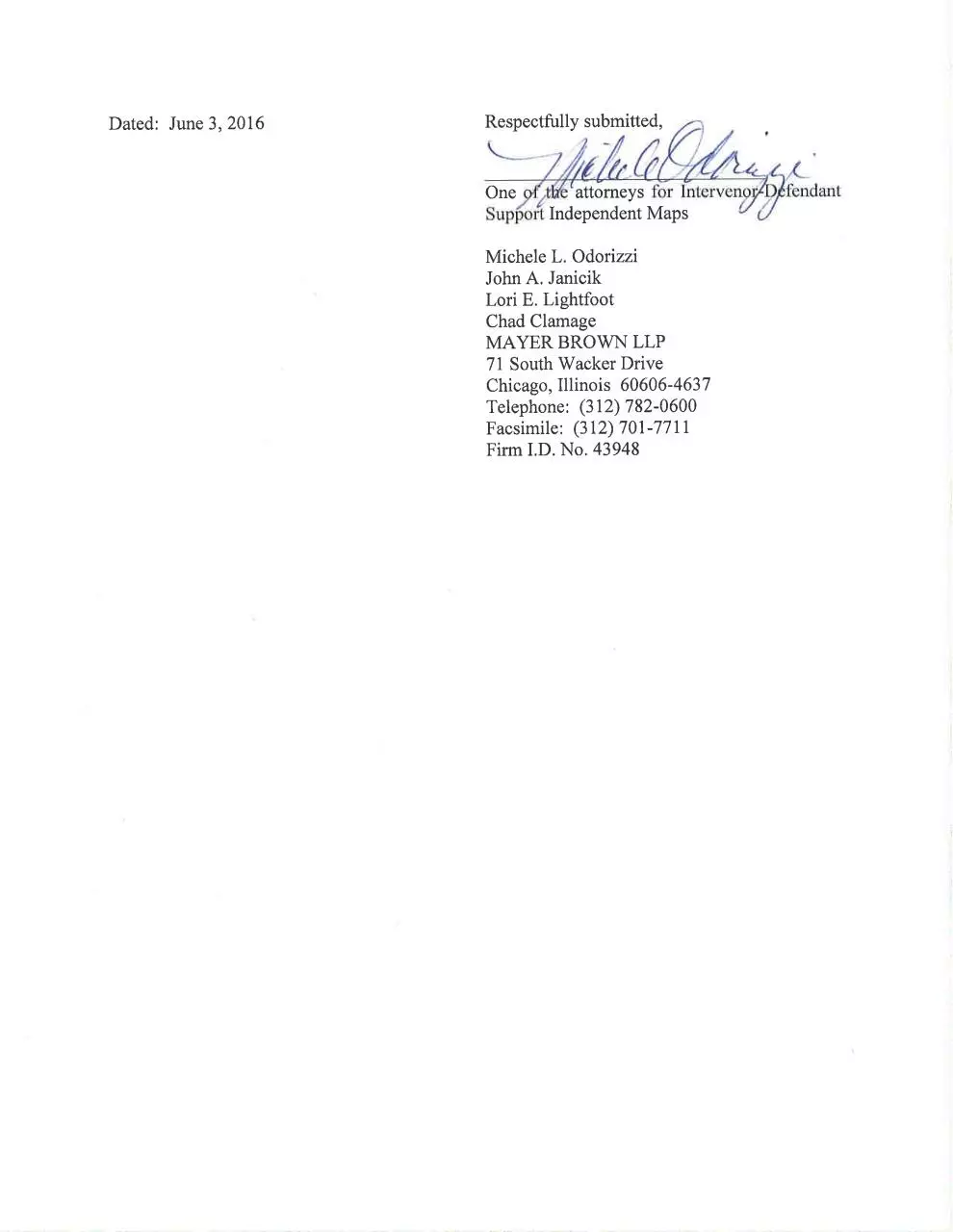 Page 4 of 38, Independent Maps Motion for Judgment on the Pleadings