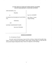 Page 1, Independent Maps Motion for Judgment on the Pleadings