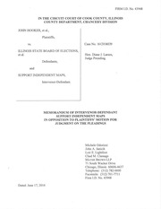 Page 3, Independent Maps' Opposition to Plaintiffs' Motion