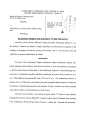 Page 1, Plaintiffs' Motion for Judgment