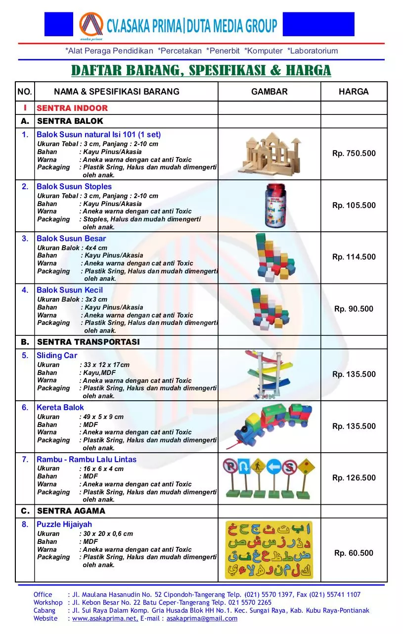 Page 2 of 16, Jual Mainan Edukatif Murah 2016