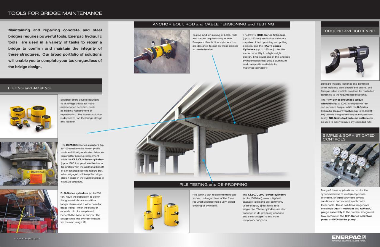 Document preview Enerpac Bridge Maintenance 2016.pdf - page 1/2