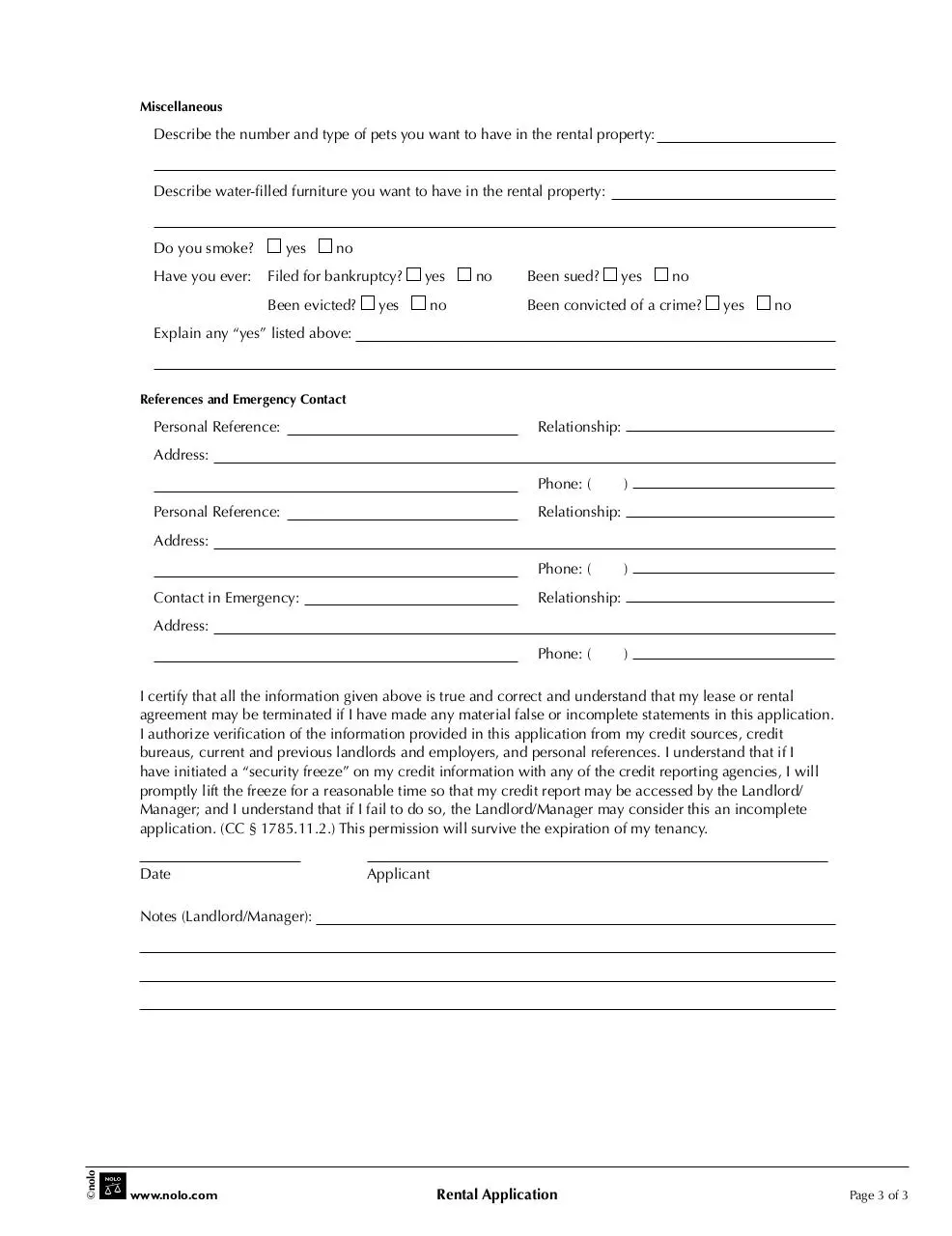 Page 3 of 3, Application