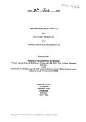 Page 1, Legal agreement part 1