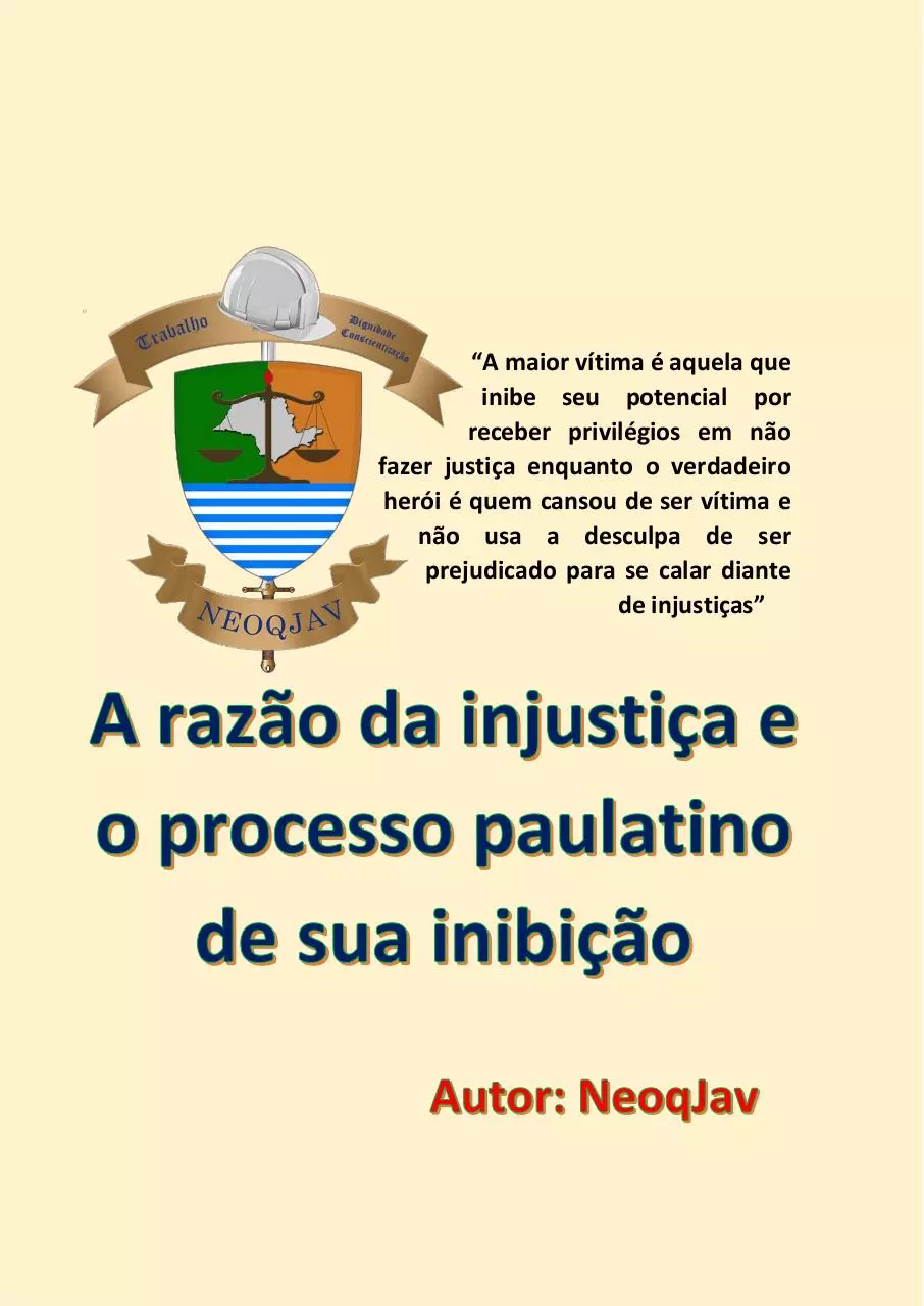 Page 1 of 4, 02.A razao da injustica e o inicio da solucao pdfppd