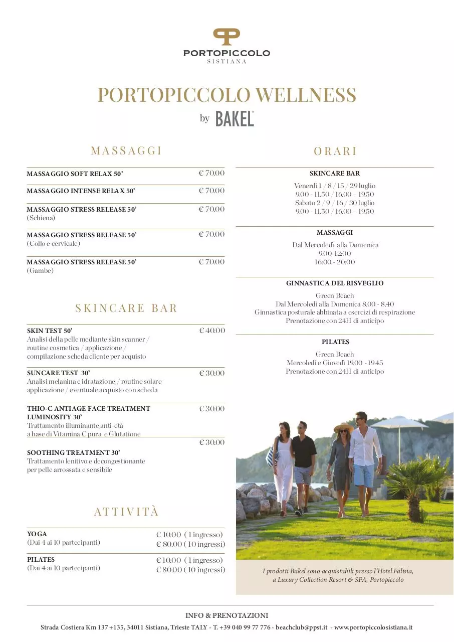 Page 1 of 1, A4 wellness by Bakel
