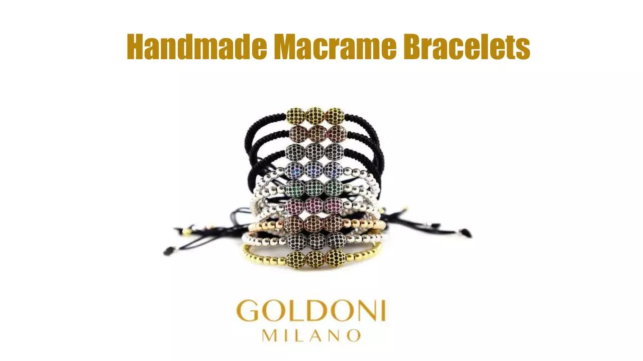 Page 1 of 7, Handmade Macrame Bracelets