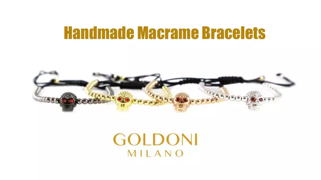 Page 2 of 7, Handmade Macrame Bracelets