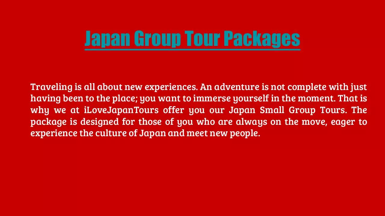 Page 5 of 8, Japan Travel Packages (1)