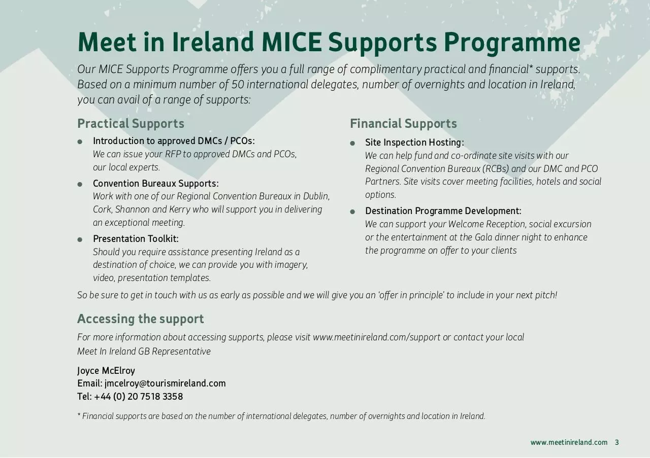 Page 5 of 20, Meetings on the Wild Side brochure V10