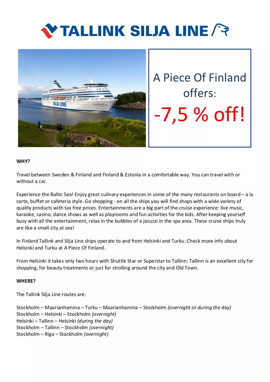 Page 1 of 2, Tallink Silja Line