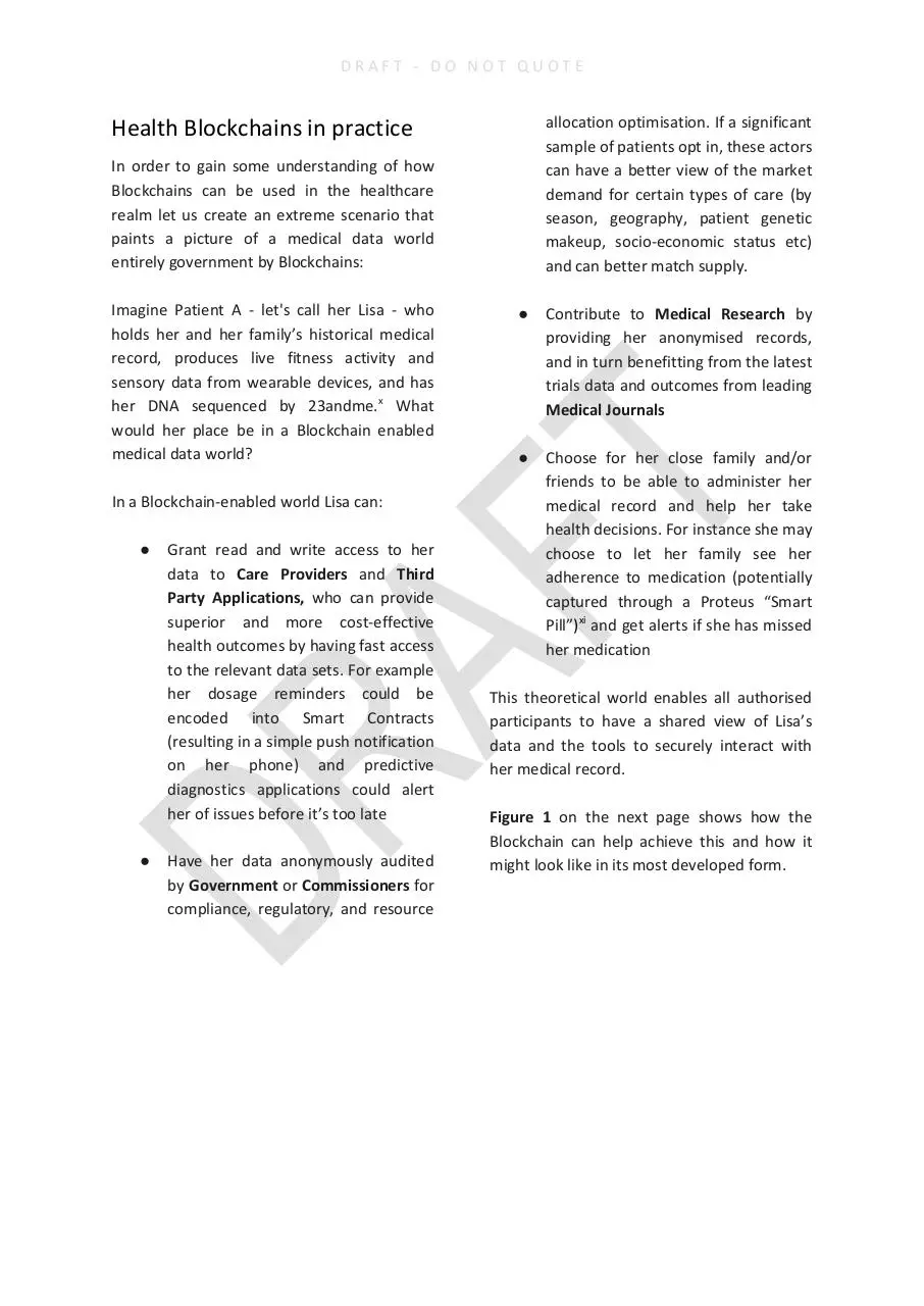 Page 3 of 5, Blockchain for healthcare data