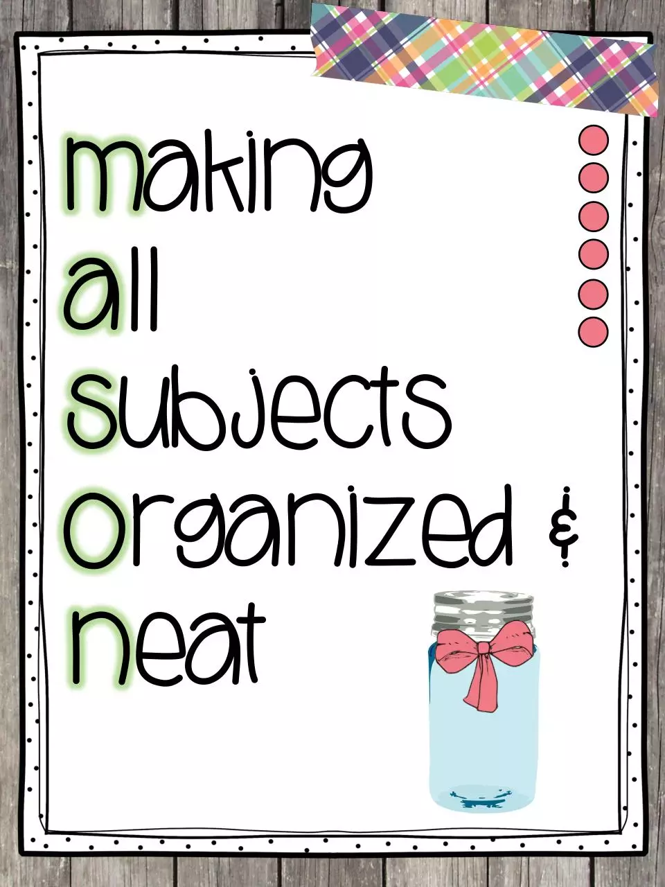 Page 1 of 1, Mason Cover