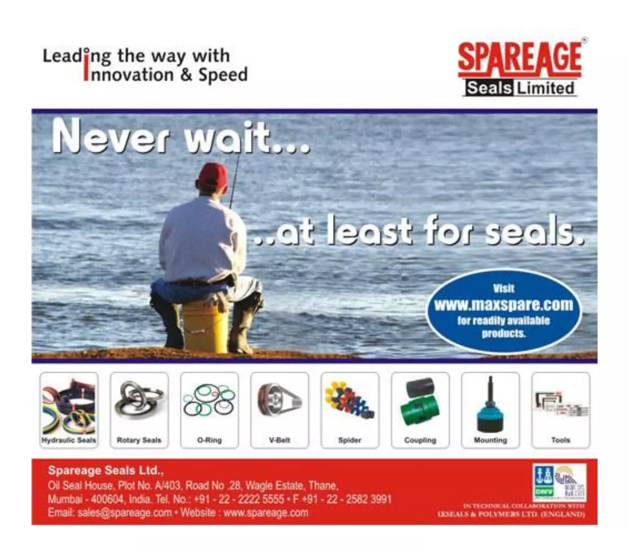 Page 1 of 1, Spareage Seals LTD Hydraulic Seals