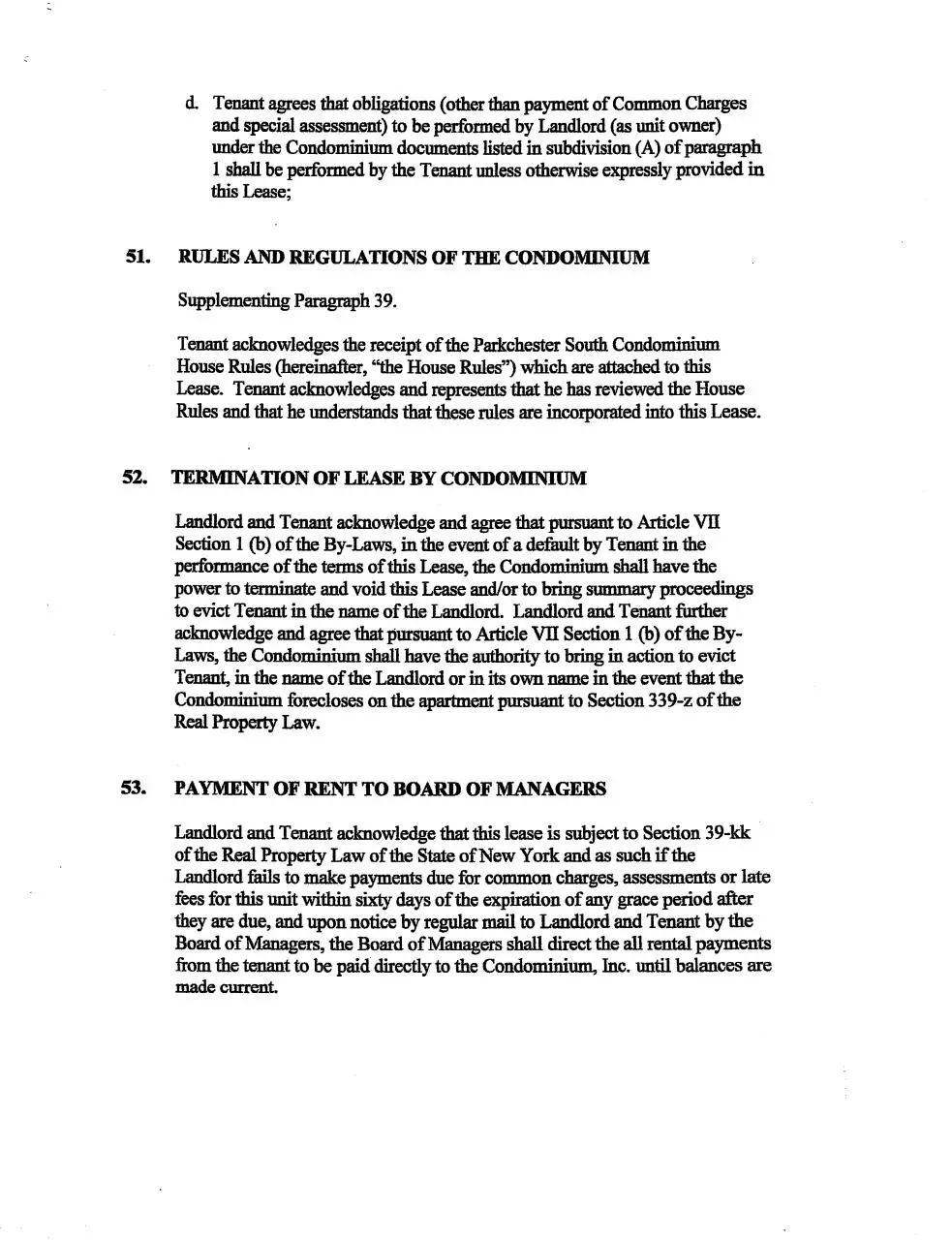 Page 2 of 11, Parkchester 2 Lease Rider