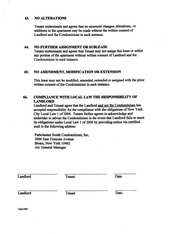 Page 5, Parkchester 2 Lease Rider