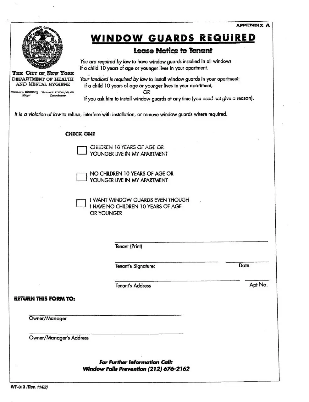 Page 1 of 12, Parkchester 3 Rental Regulations