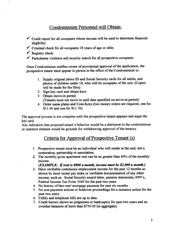 Page 4, Parkchester 3 Rental Regulations