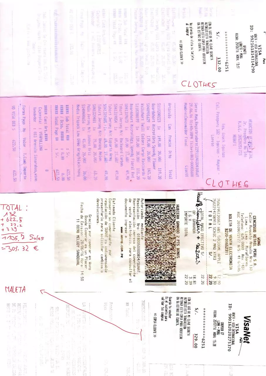 Page 1 of 1, Bought items to replace lost items (2)