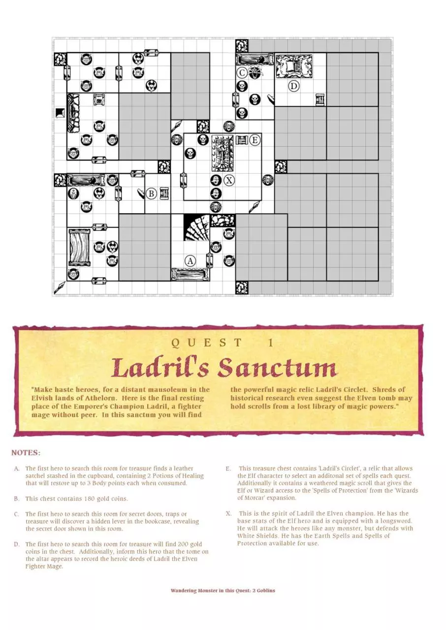 Page 1 of 1, Ladril's Sanctum
