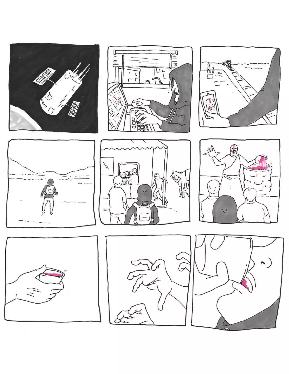 Page 3 of 28, Gal Fawkes We Are Monsters by Sonneveld